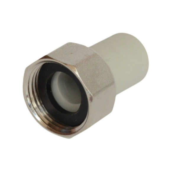 Штуцер з накидною гайкою (горло) PPR 25х1" Formul